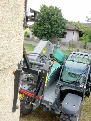 Gedrehtes Fallschutzgitter auf der Kabine verbessert die Sicht