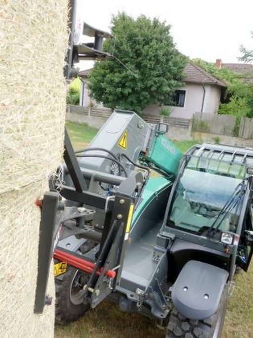 Gedrehtes Fallschutzgitter auf der Kabine verbessert die Sicht
