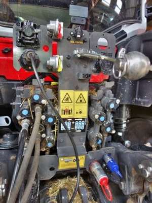 Voll bestücktes Heck