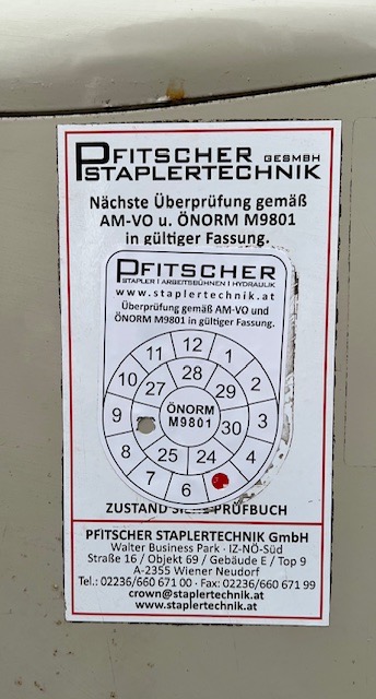 Bild 1 von Anzeige: Crown ESi 4000 Hochhubwagen