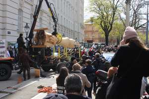 Schachfigur vorm Stubenring