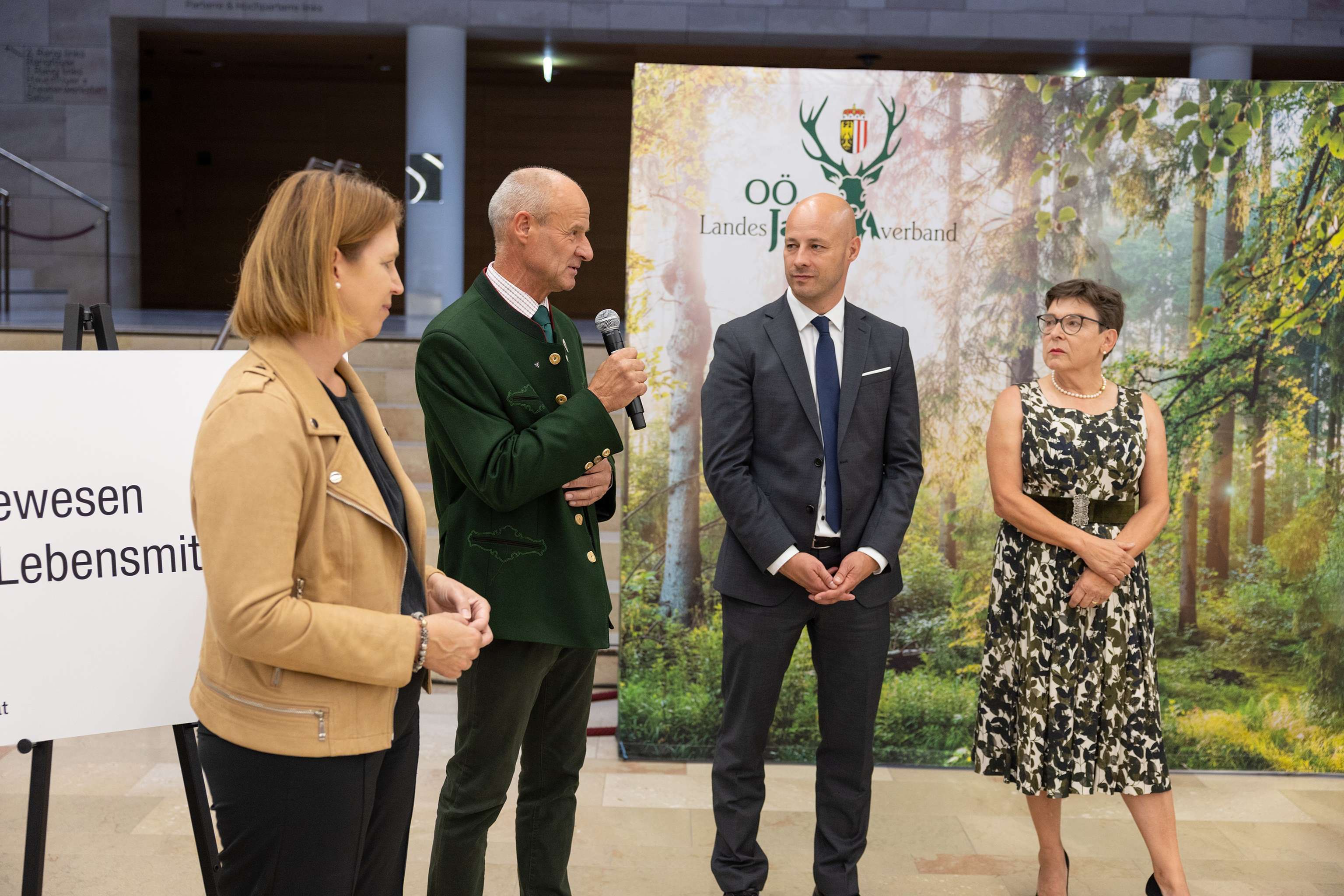 Landesjägermeister im Gespräch über Jagd und Wildbret