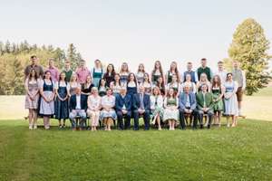 Gruppenfoto von der Berufsreifeprüfung an der LWBFS Waizenkirchen