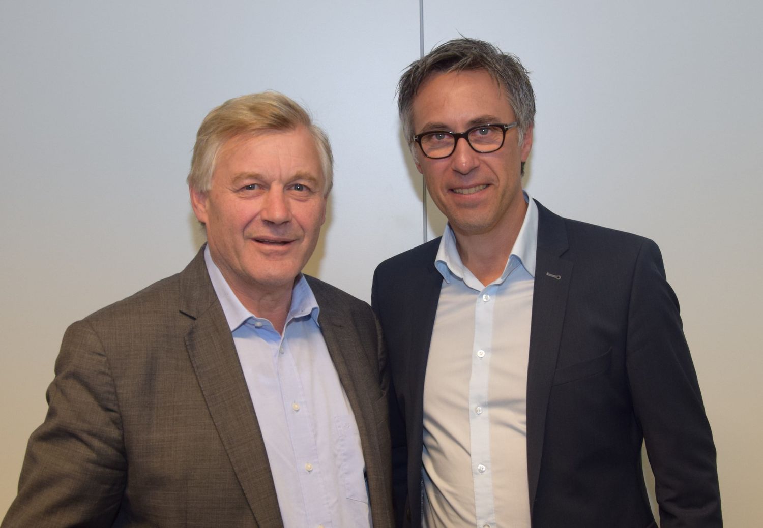 ÖVP-Tierschutzsprecher Franz Eßl und Bauernbund-Präsident Abg. z. NR Georg Strasser FOTO: privat