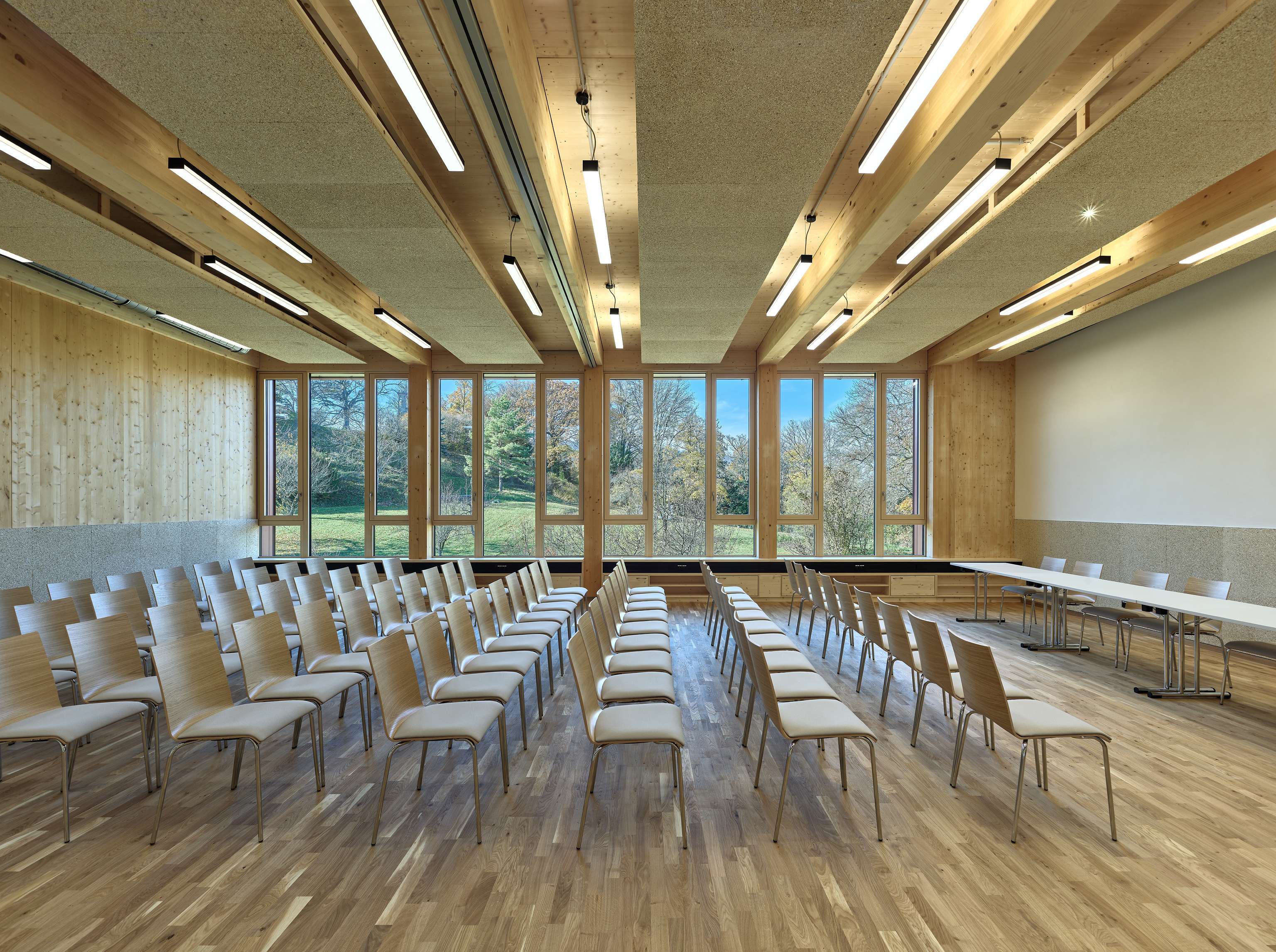 Neu errichteter Saal