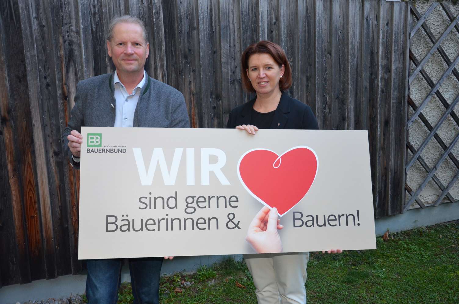 Bewerbung der Kampagne "Wir sind gerne Bä