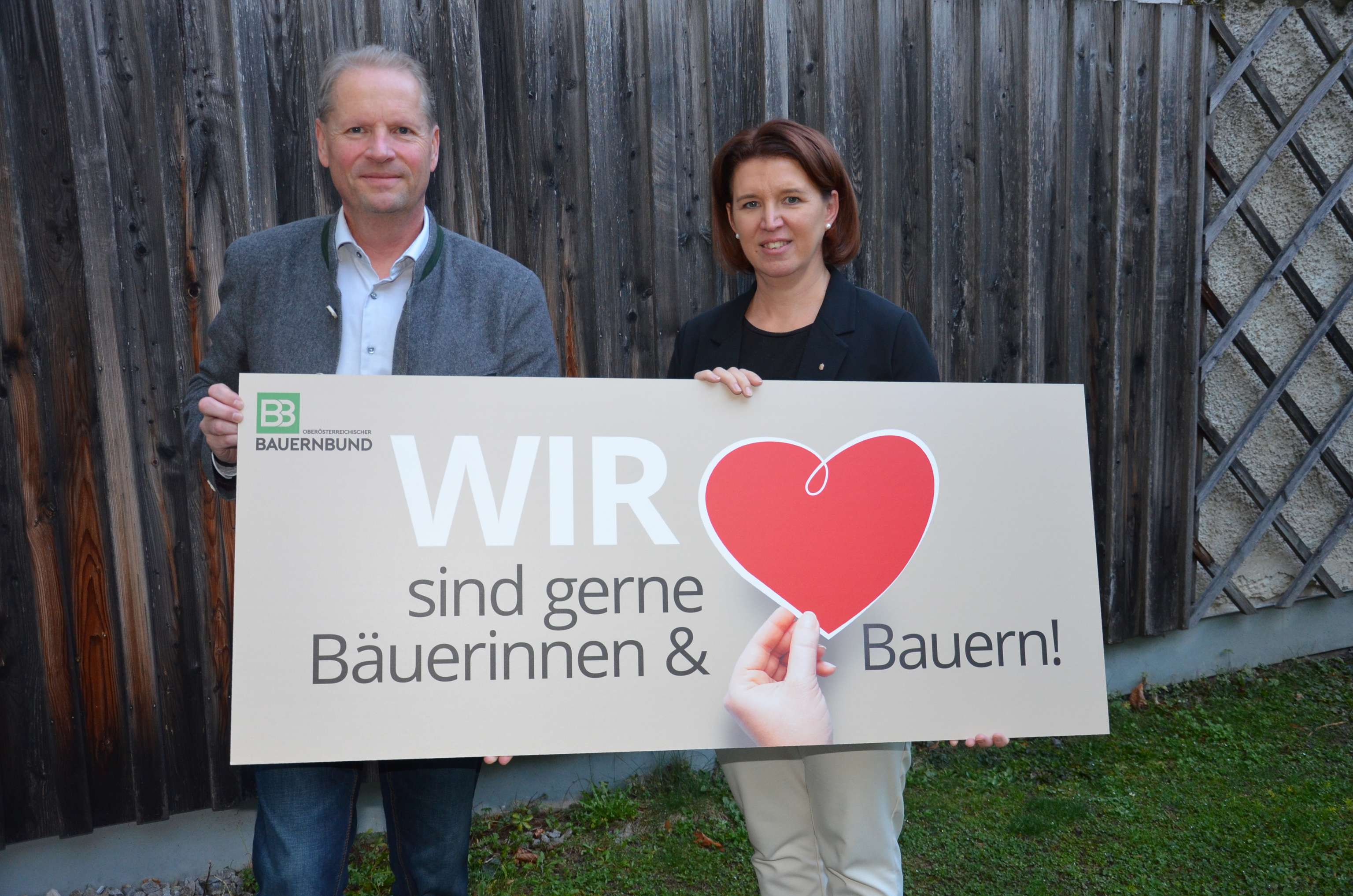 Bewerbung der Kampagne "Wir sind gerne Bä