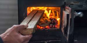 Feuer im Kamin