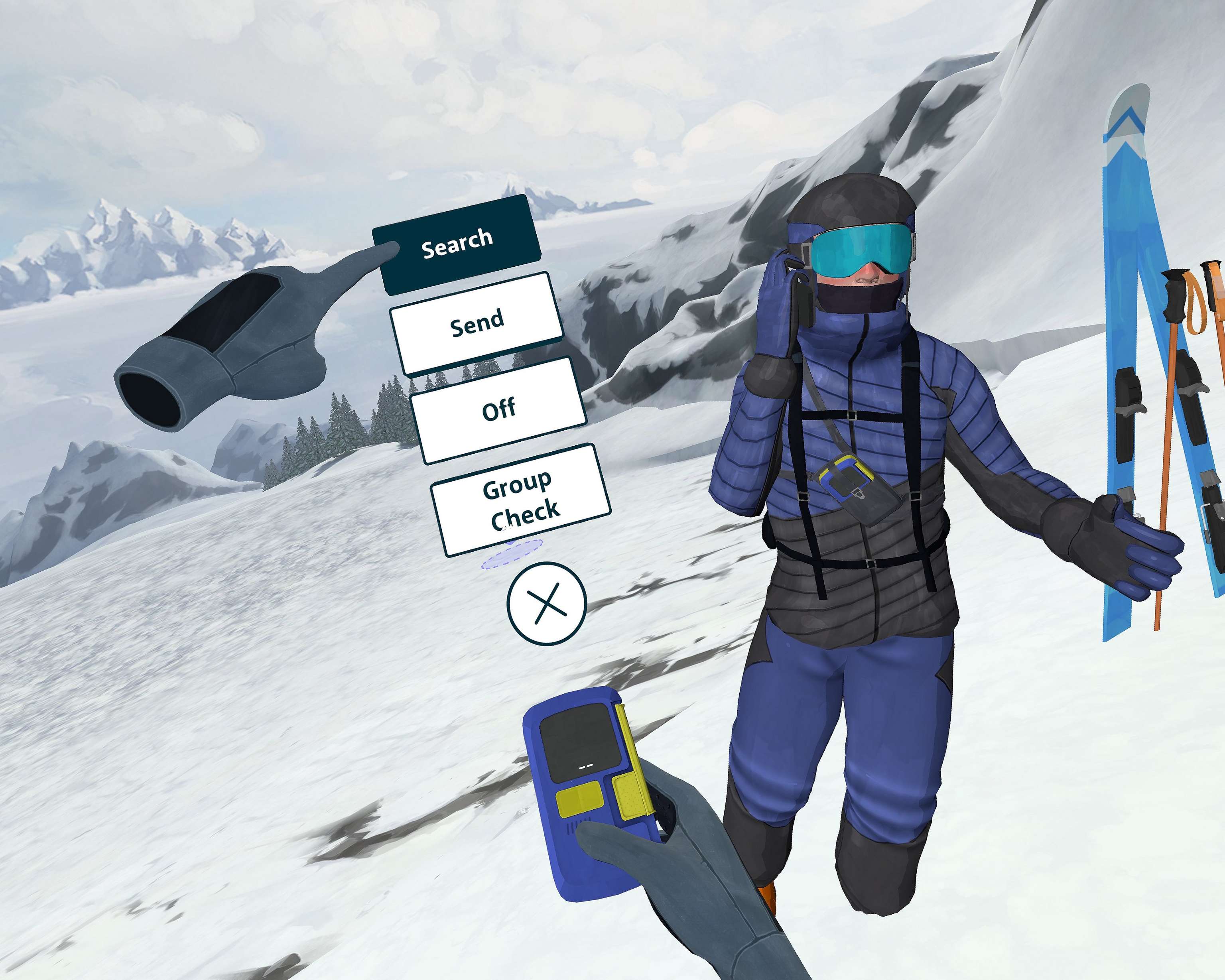 VR Lawine