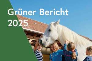 Cover des Grünen Berichts 2025