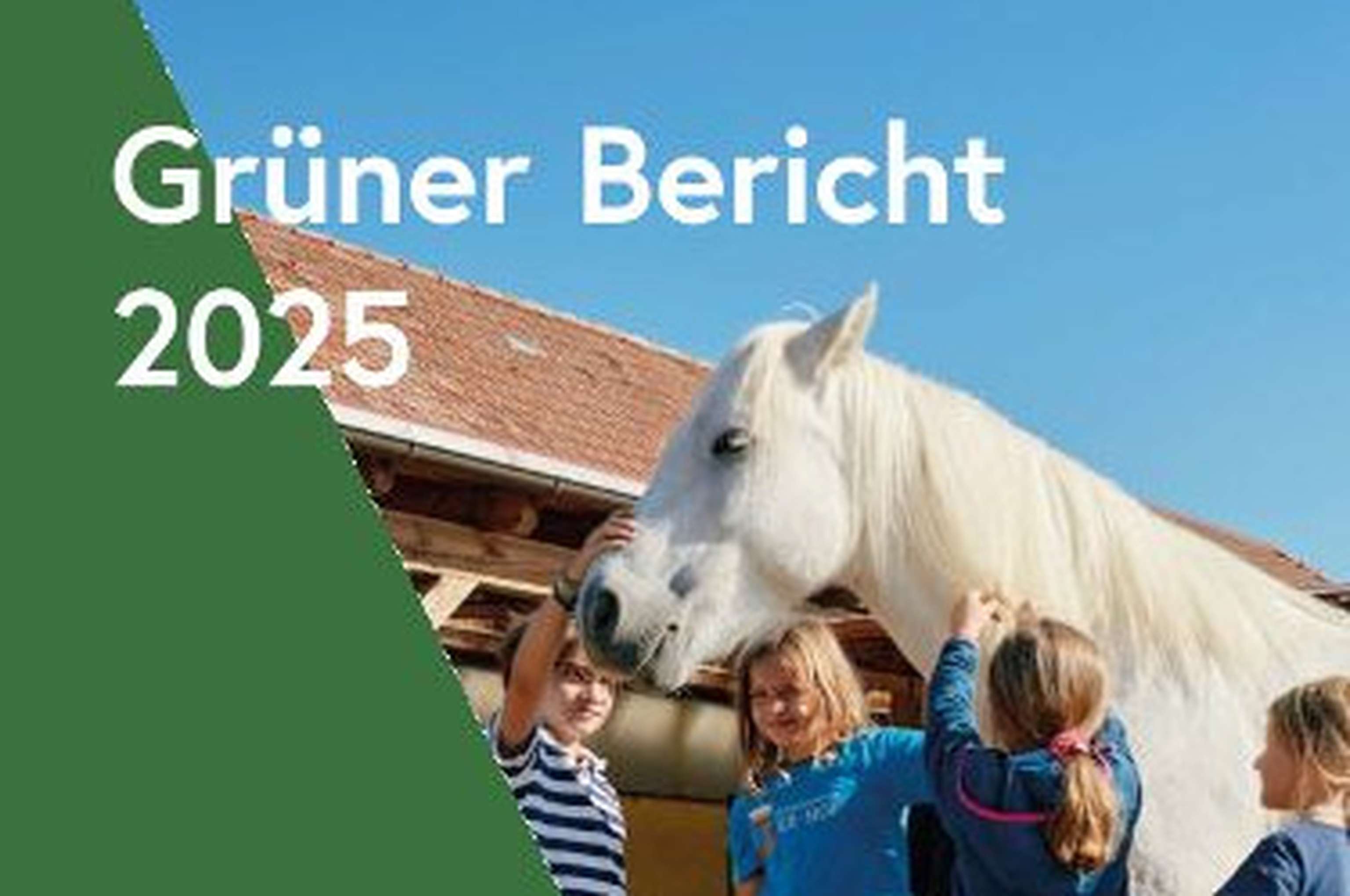 Cover des Grünen Berichts 2025