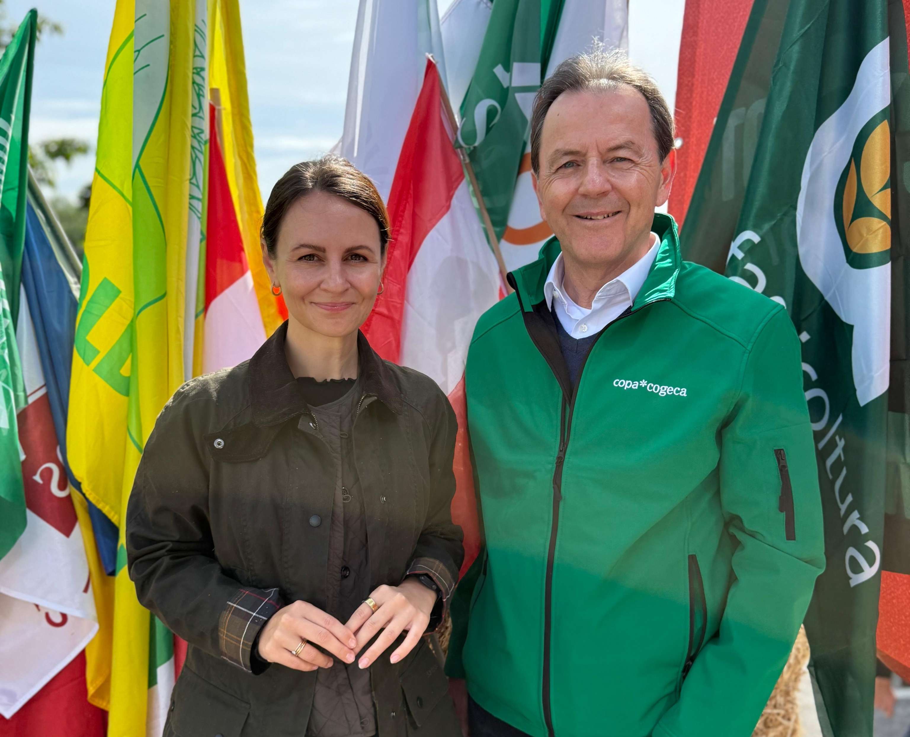 Corinna Weisl und Nikolaus Berlakovich