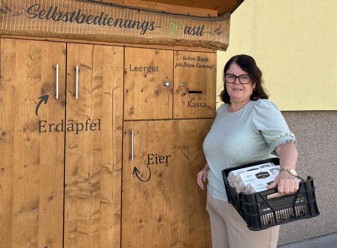 Margit Kitzweger-Gall vor SB-Kastl