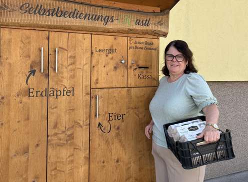 Margit Kitzweger-Gall vor SB-Kastl