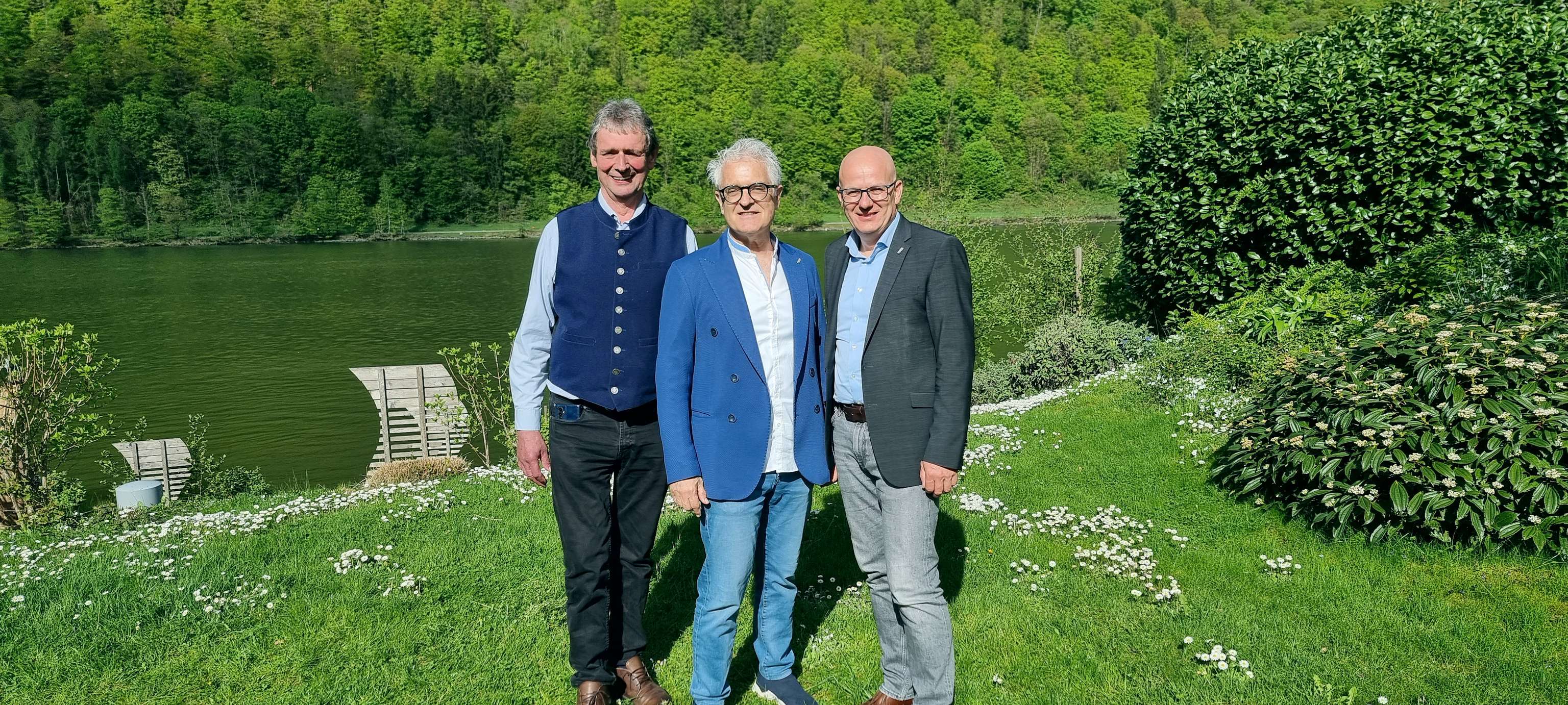 Hörtnagl, Embacher, Reitmeier (v. l.)