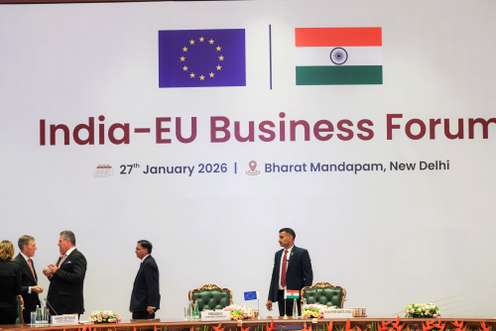 Treffen EU-Kommission mit indischer Regierung