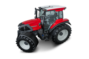 Traktor mit 4-Rad-Lenkung