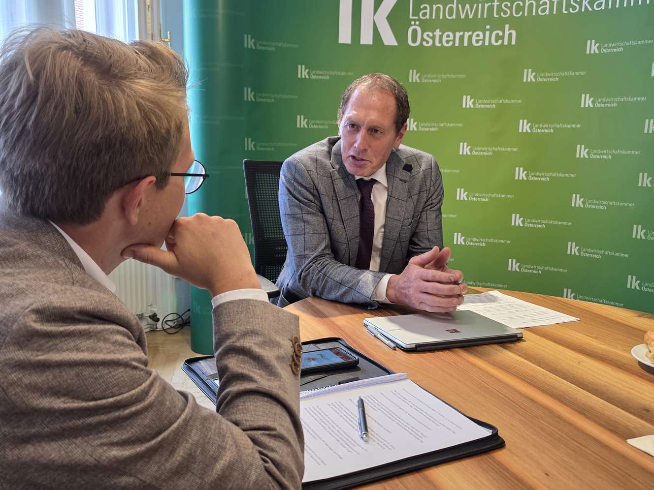 Interview mit Präsident Moosbrugger