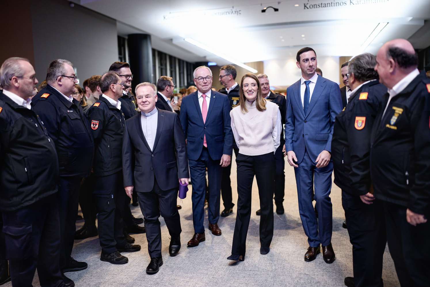 Michael Staberl, Stephan Pernkopf, Roberta Metsola, Alexander Bernhuber