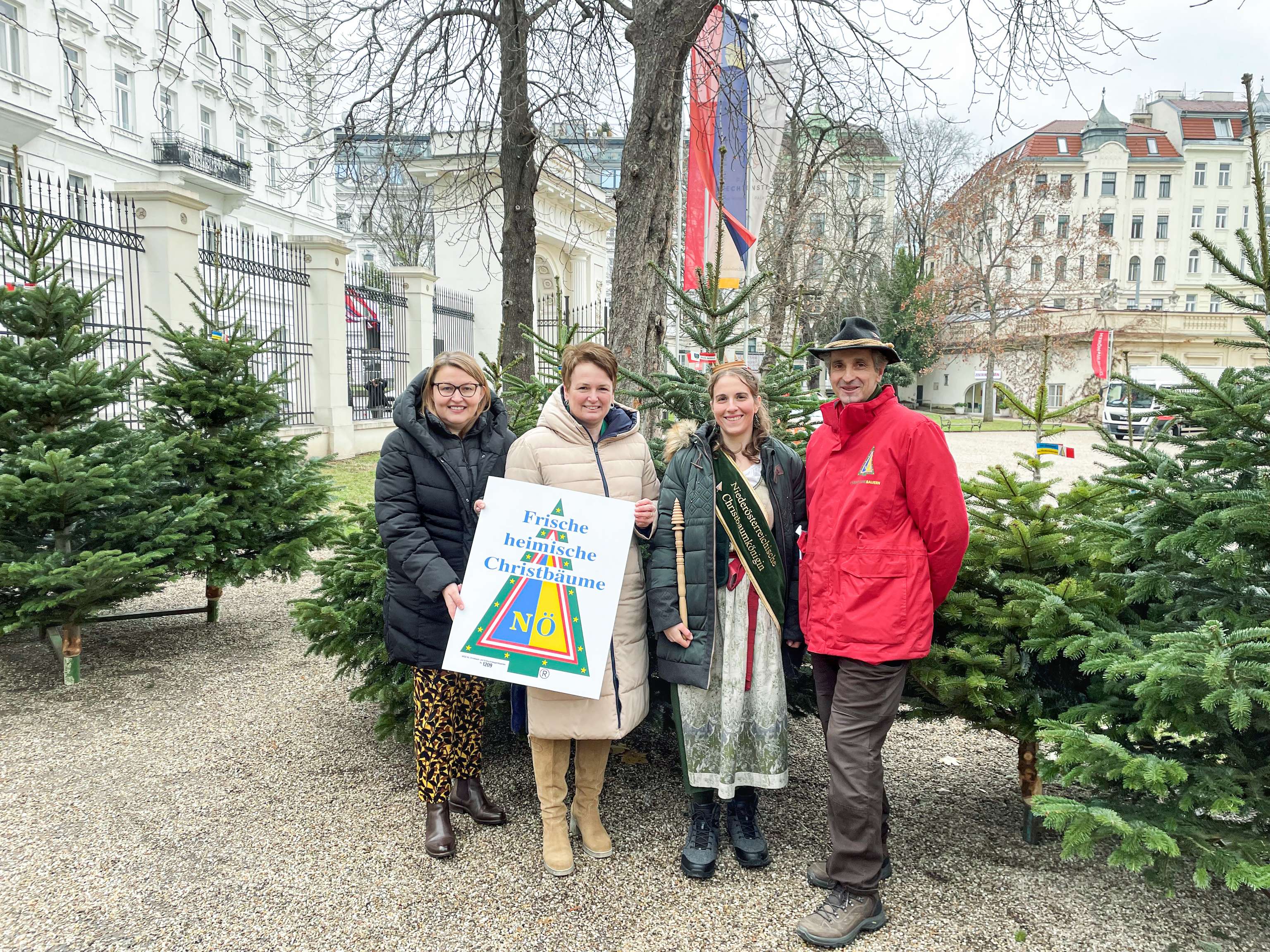 PK Christbaum Wien