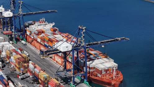 Hafen in Brasilien