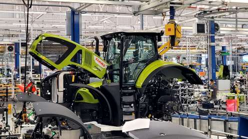 Claas-Werk in Le Mans