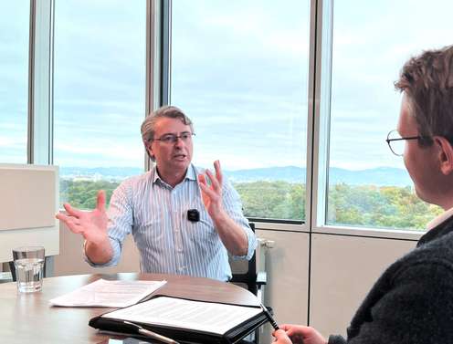 Ronald Hamedl im Gespräch mit Clemens Wieltsch
