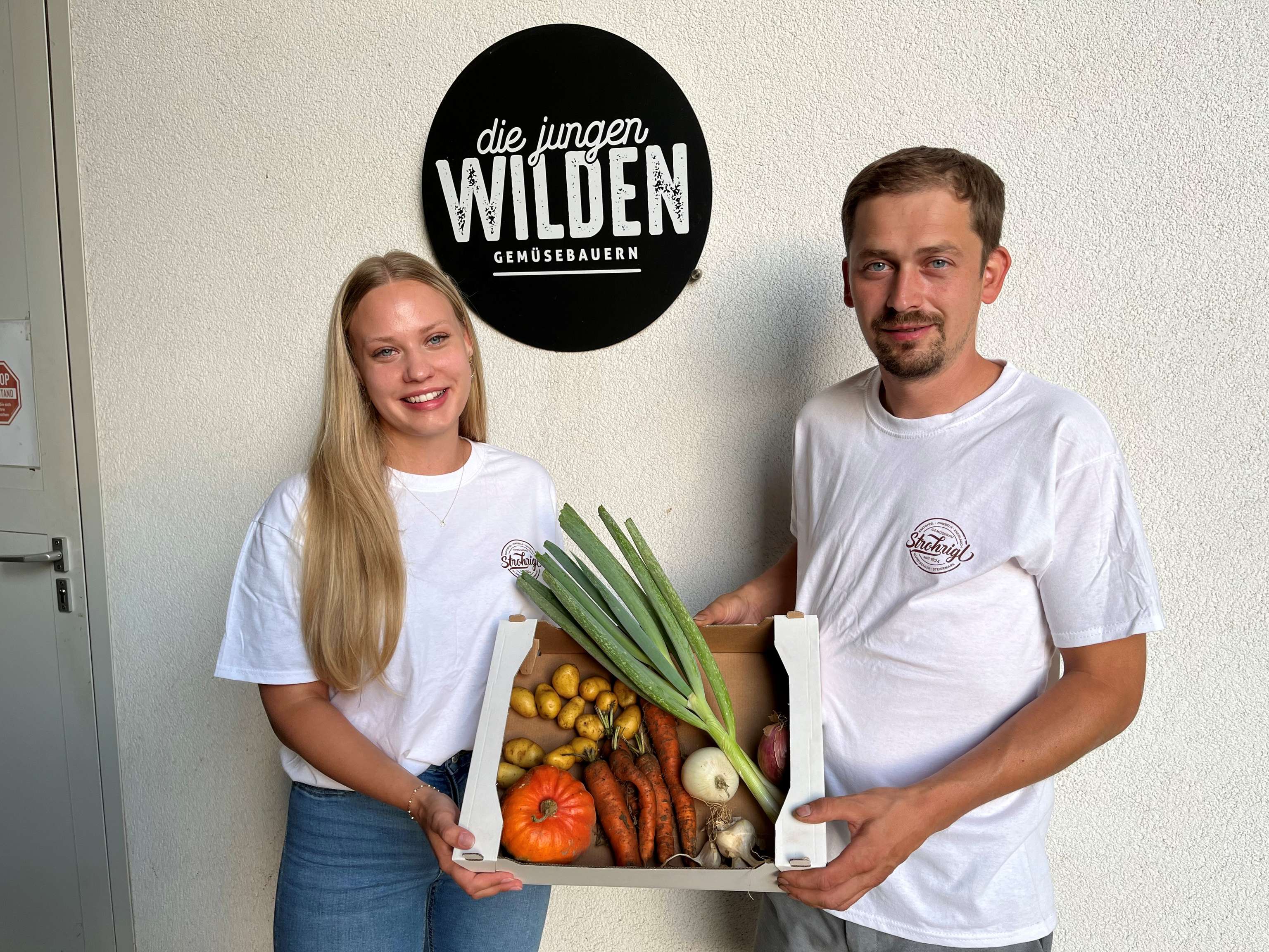 Stefan Strohrigl mit Freundin Alexandra Too good to go