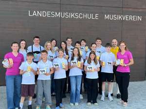 Gruppenfoto zum Weltmilchtag