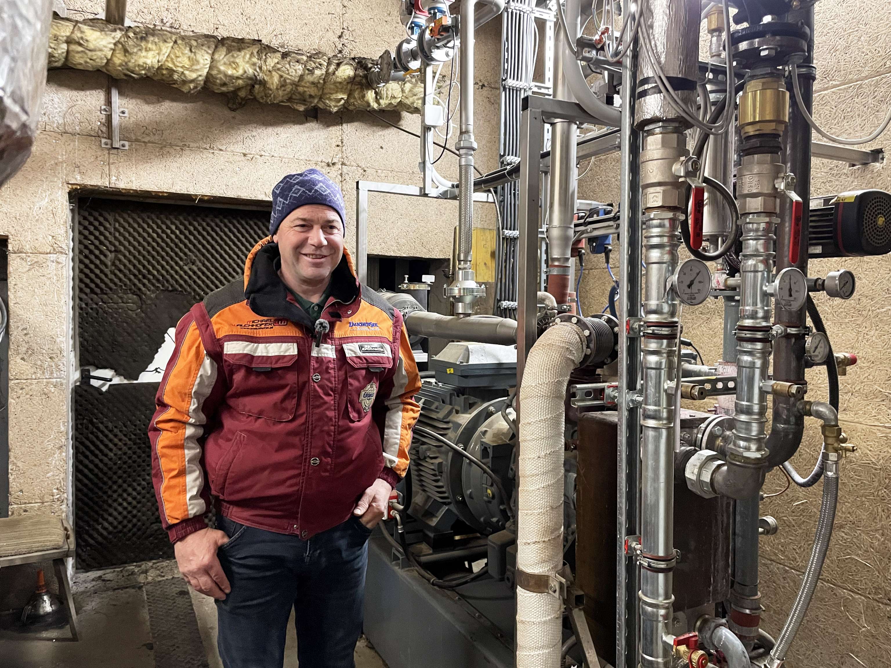 Walchhofer vor Anlage