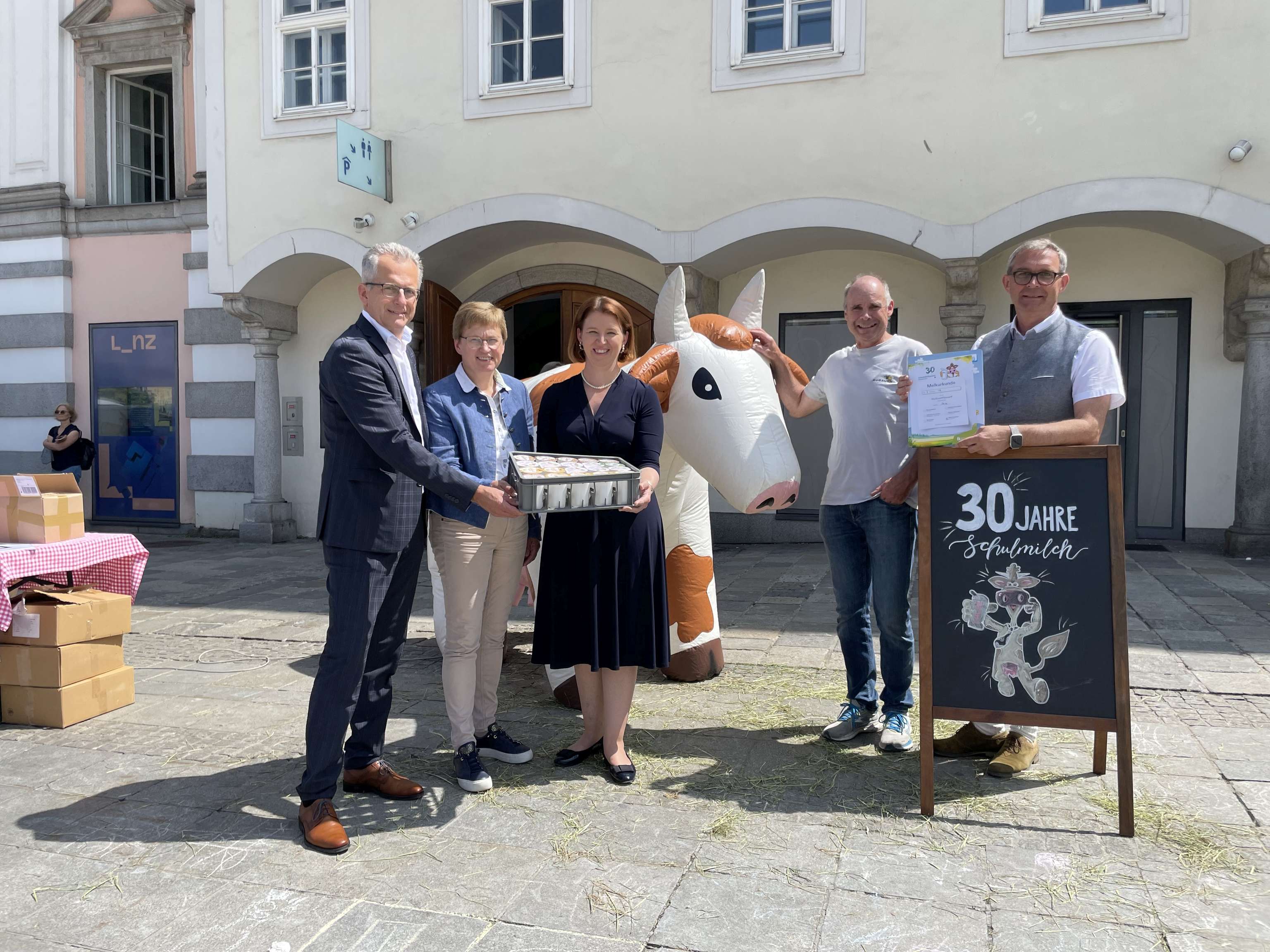 Franz Waldenberger, Johannes Strobl, Michaela Langer-Weninger, Rosemarie Ferstl, Karl Dietachmair.