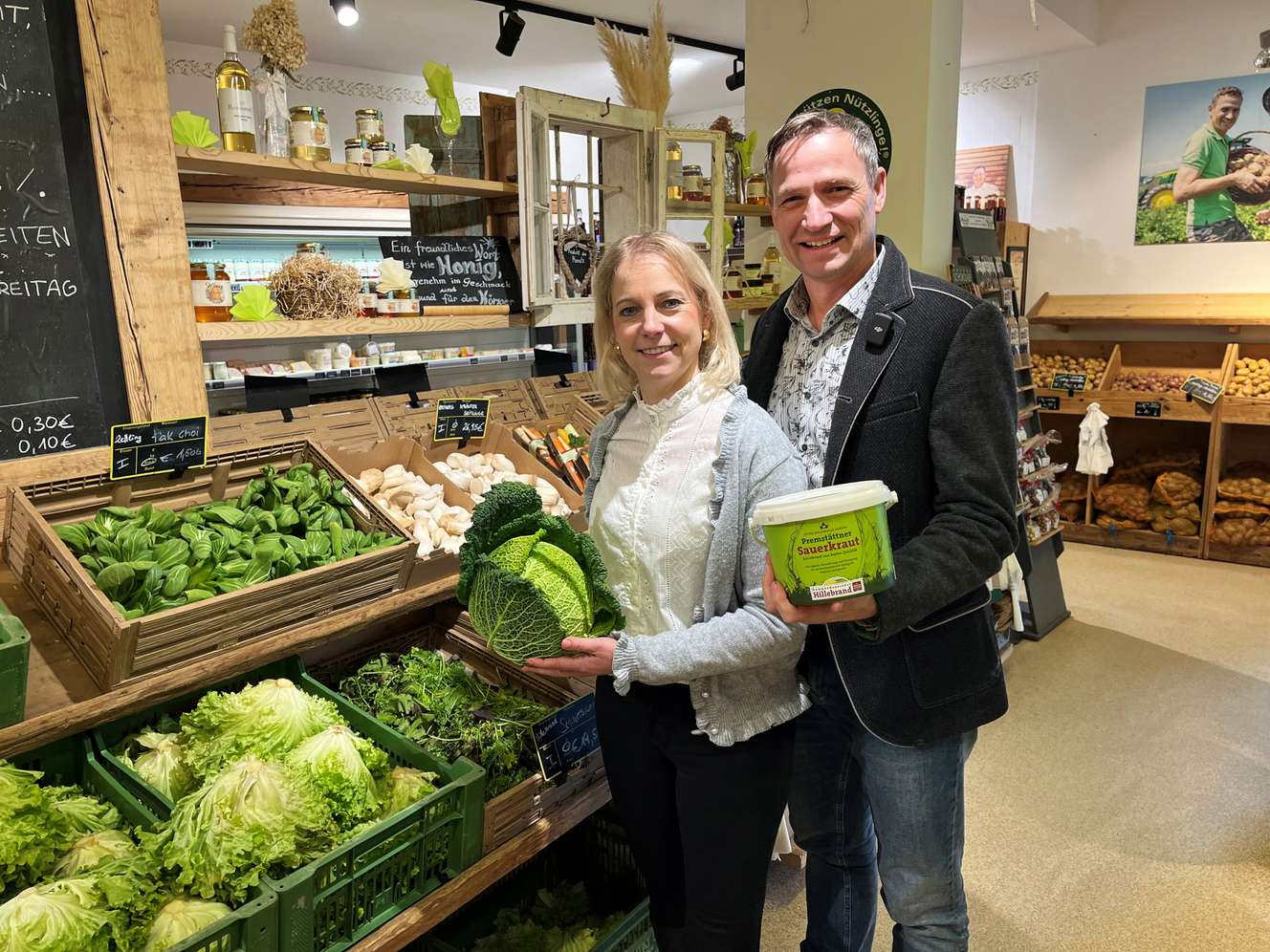 Markus und Sandra Hillebrand setzen voll auf Direktvermarktung und Kommunikation.