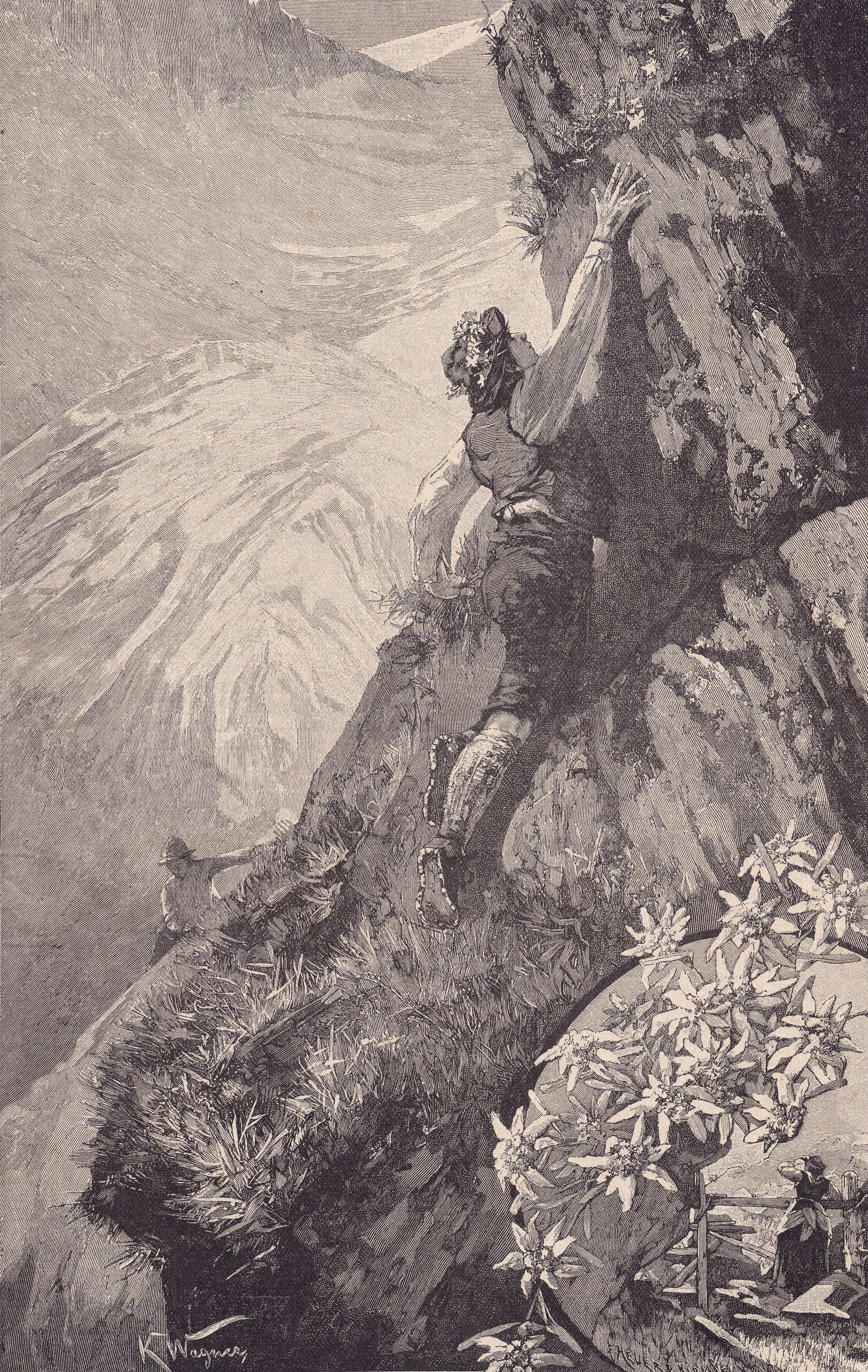 Edelweißklauber Stiftsarchiv Fiecht, Grafiksammlung