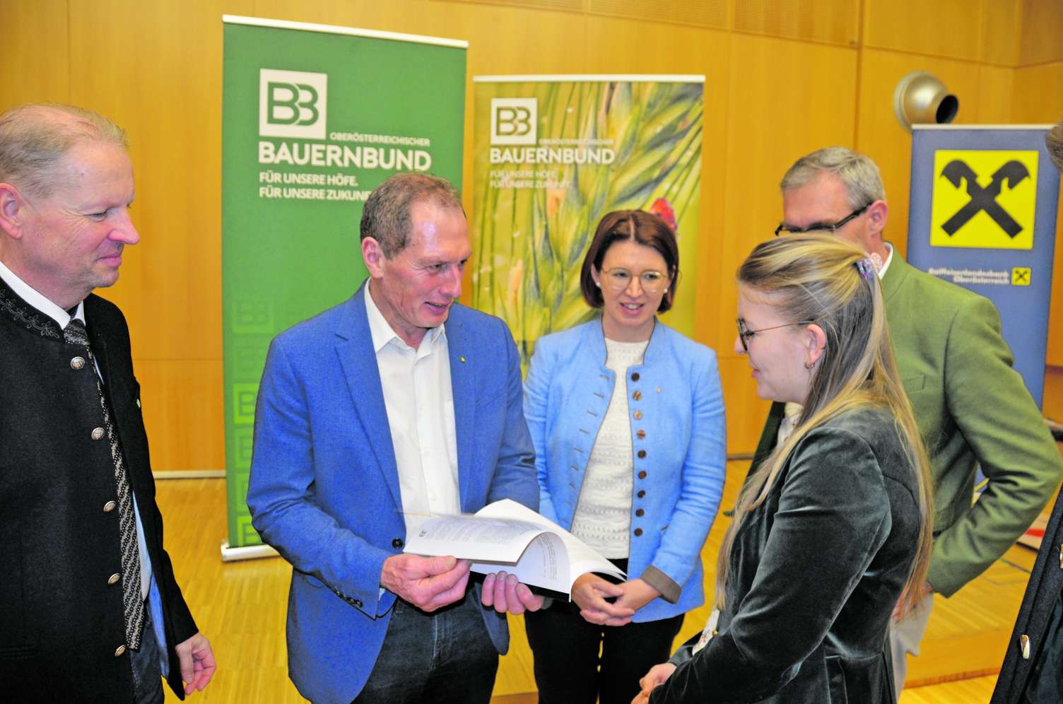 Politiker im Gespräch