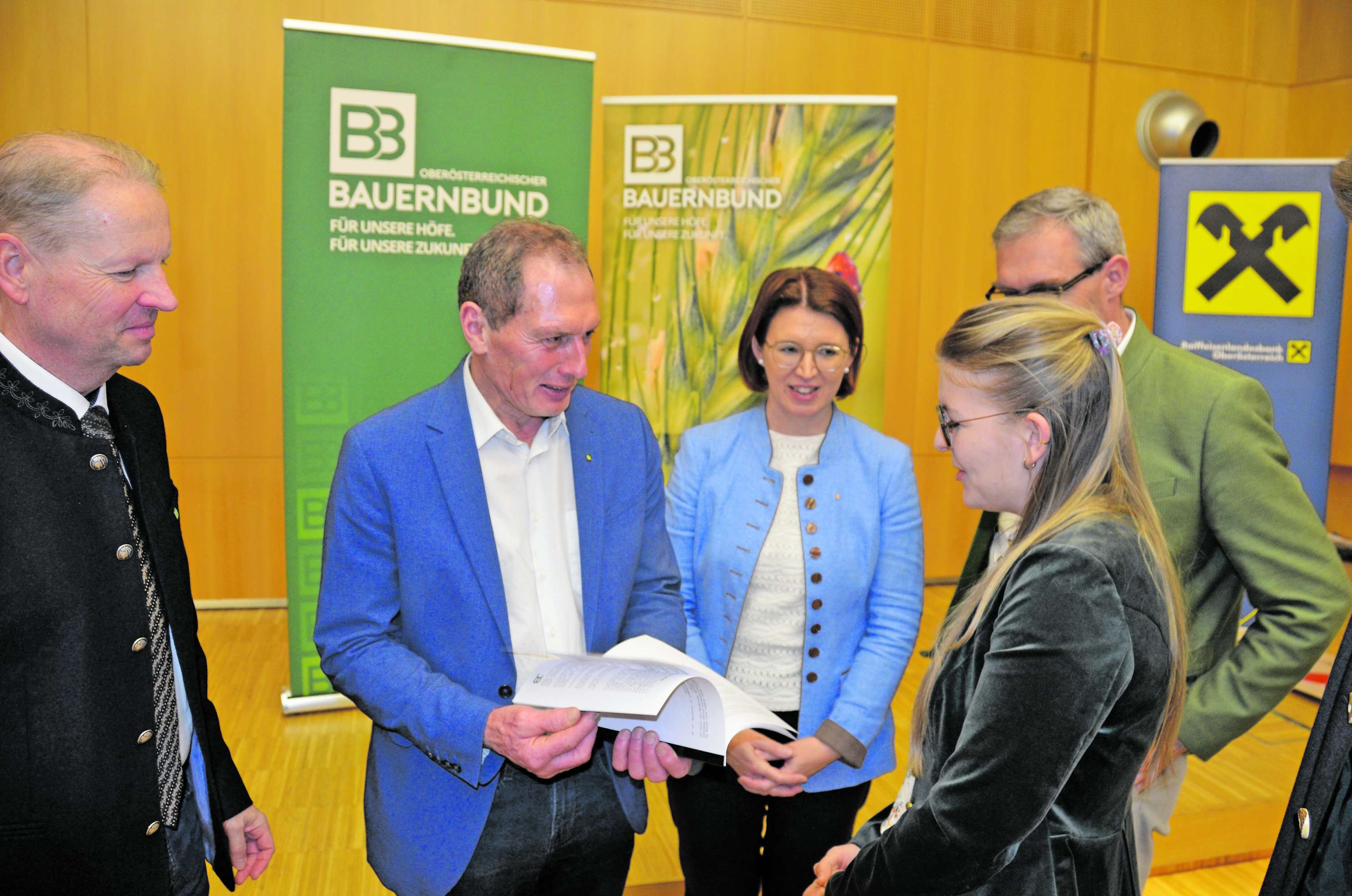 Politiker im Gespräch