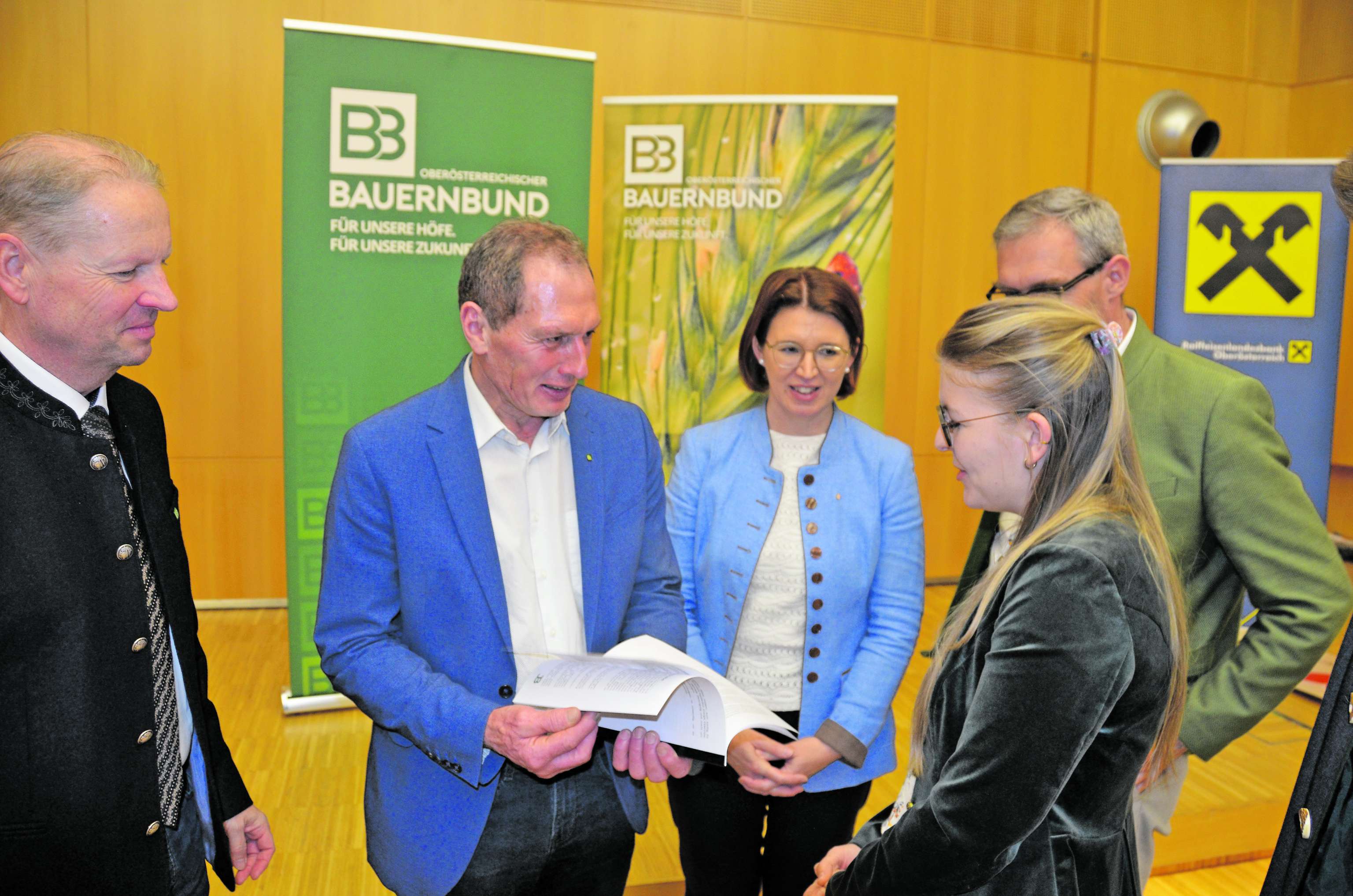 Politiker im Gespräch