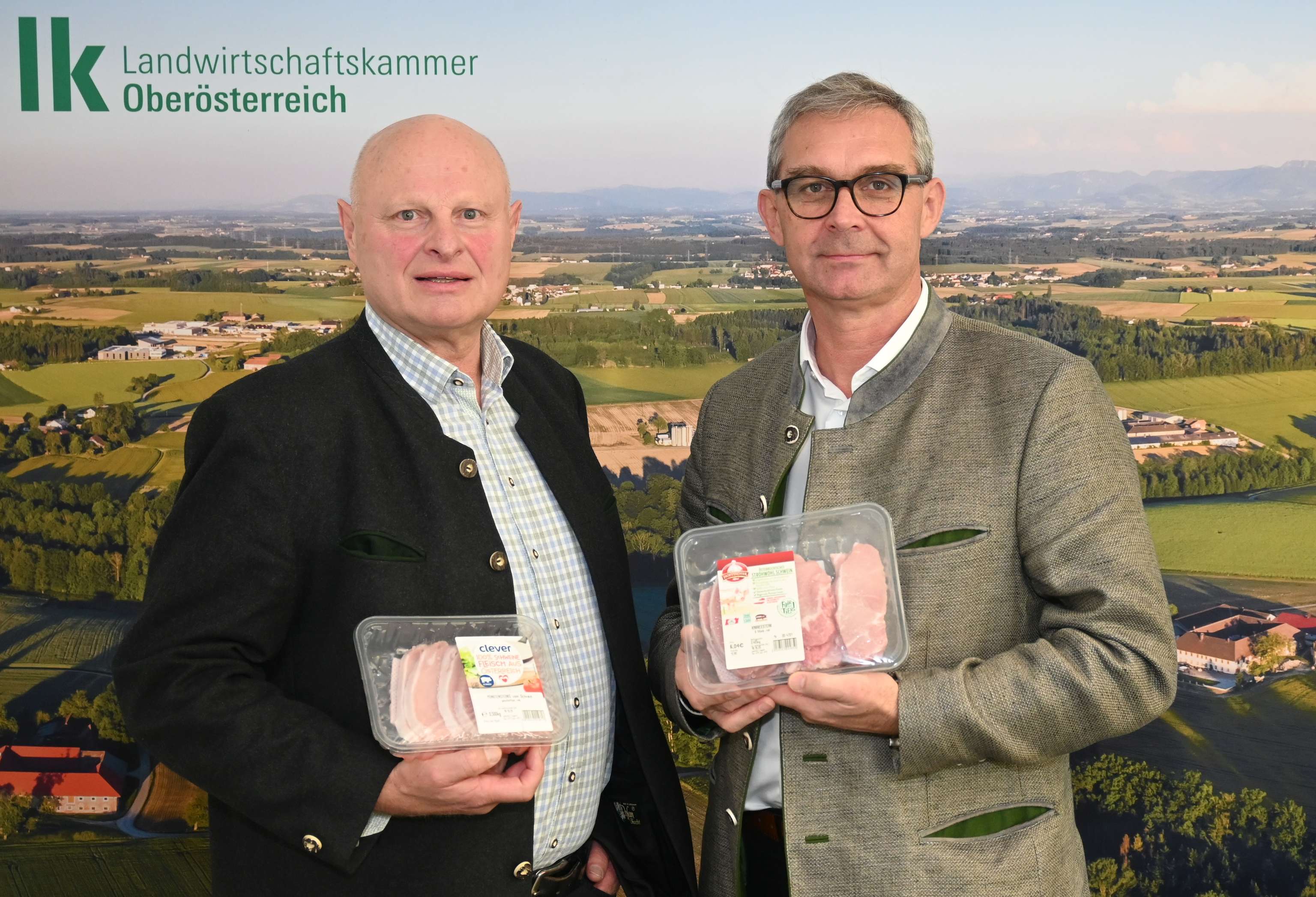 Johann Schlederer und Franz Waldenberger