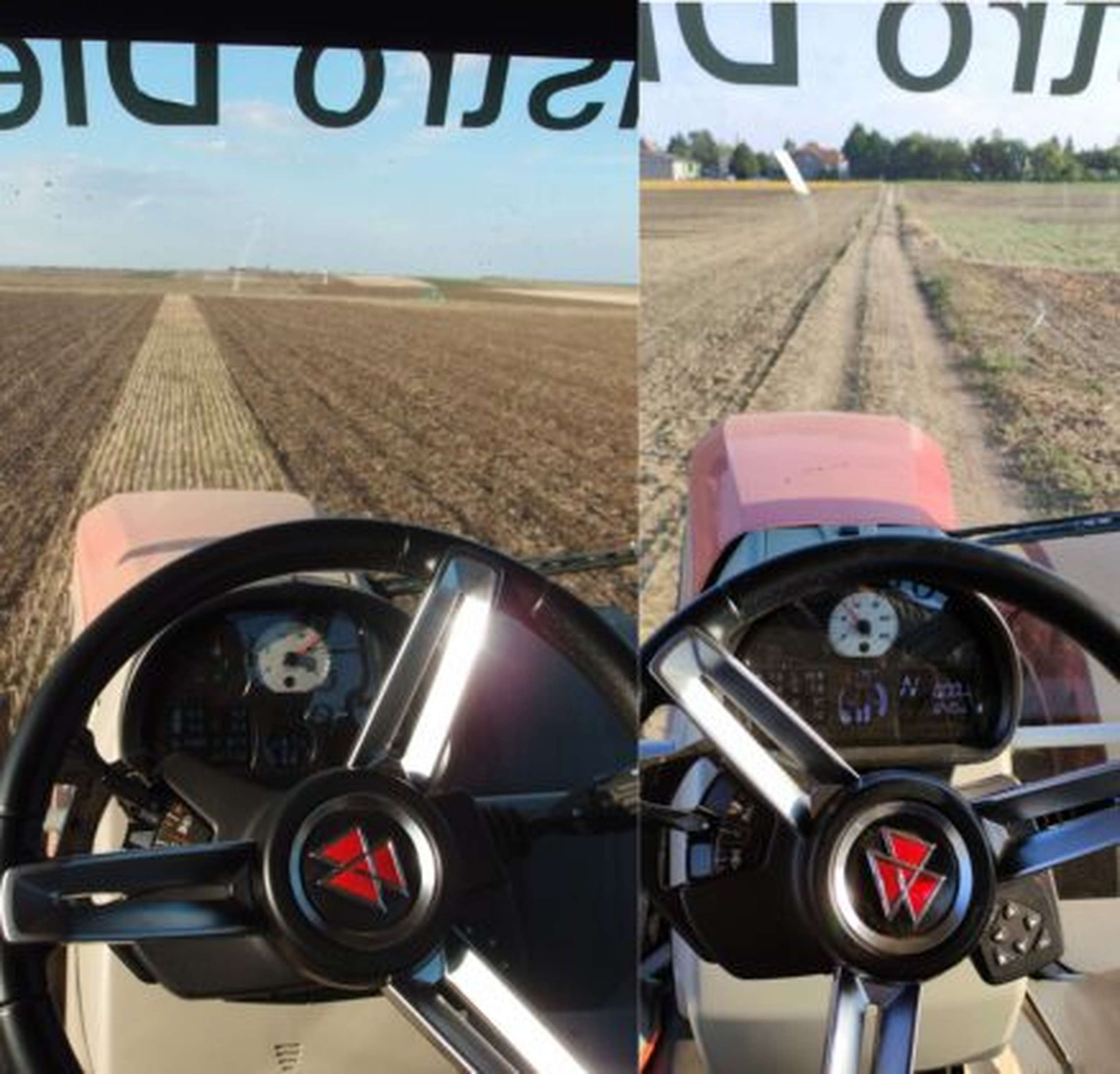 Unnötige Spiegelungen durch glänzende Lenkradspeichen