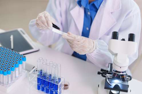 Im Gentechnik Labor