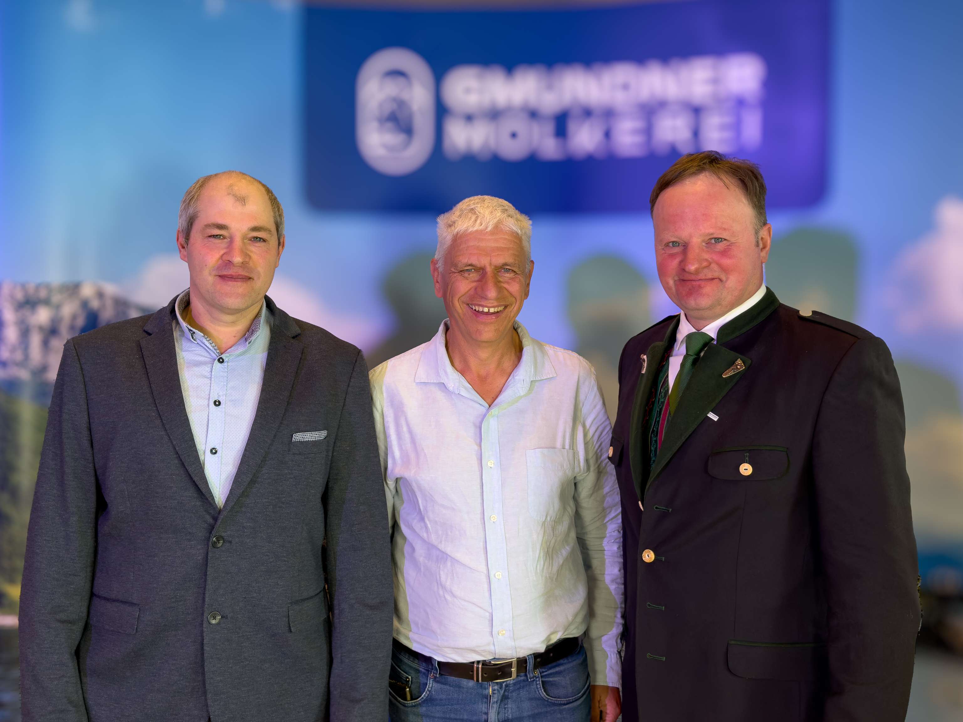 Markus Gebetsberger, Hermann Jäger und Johannes Trinkfaß