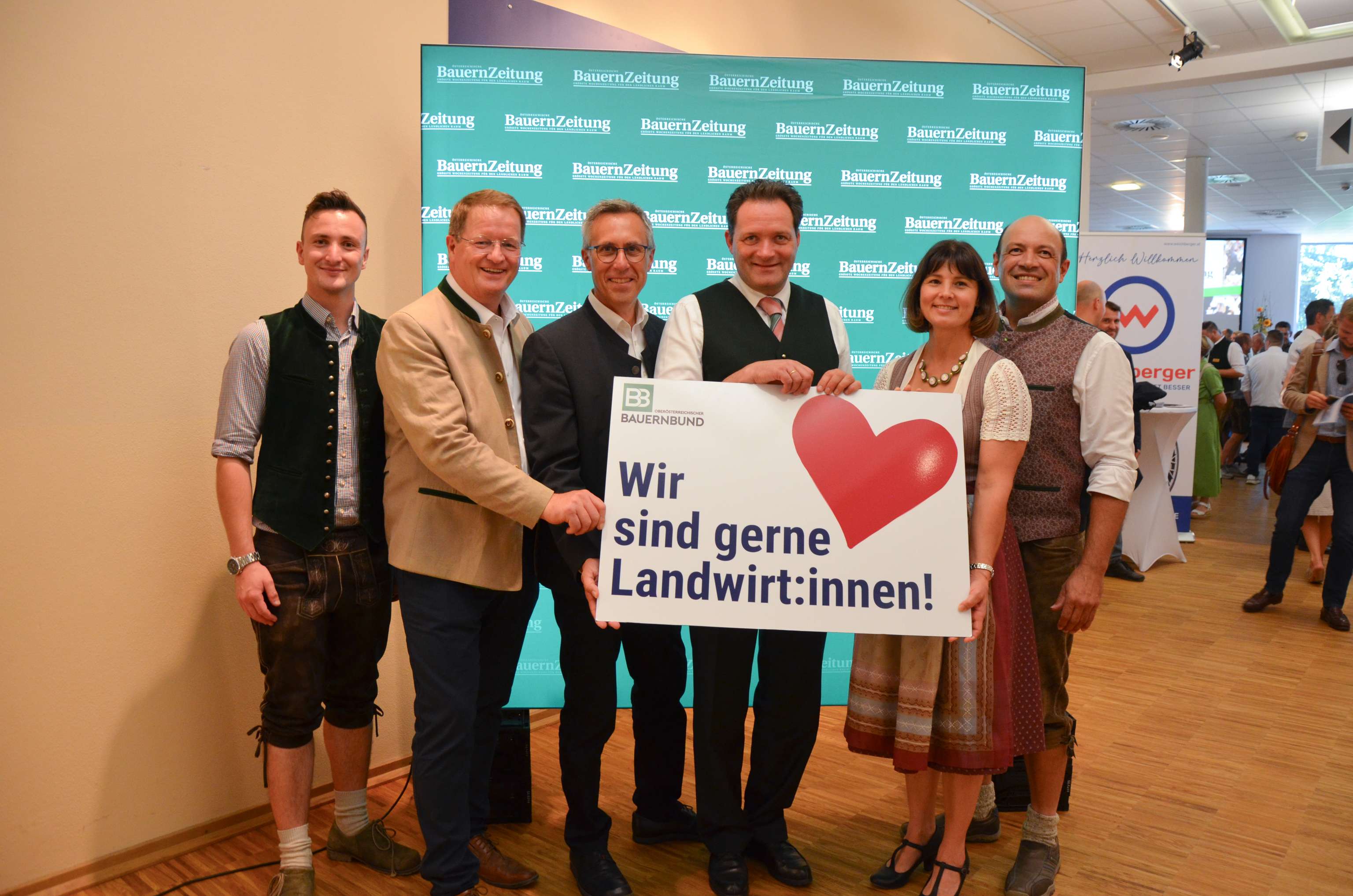 Besucher Treffpunkt Bauernzeitung