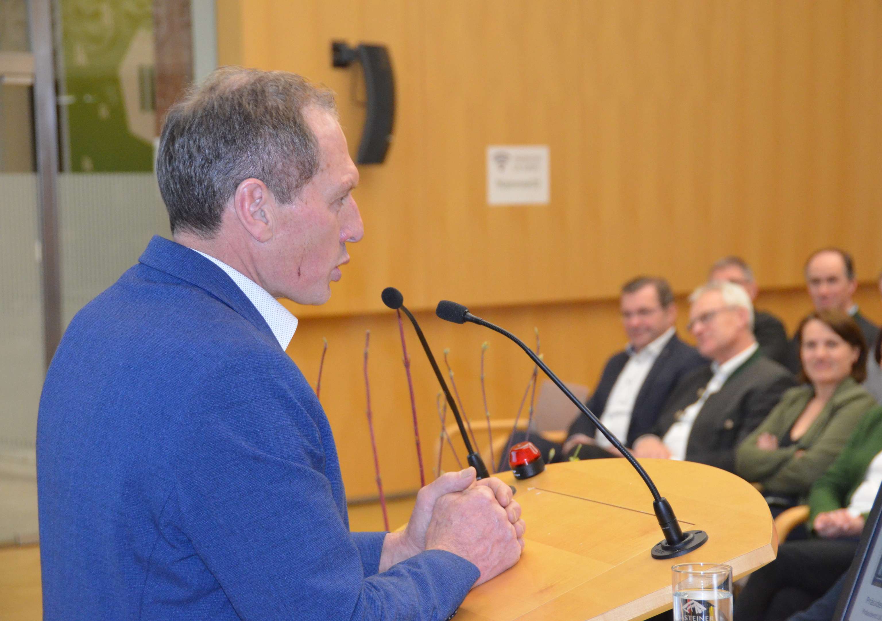 LKÖ-Präsident Moosbrugger spricht