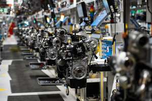 Motorenproduktion