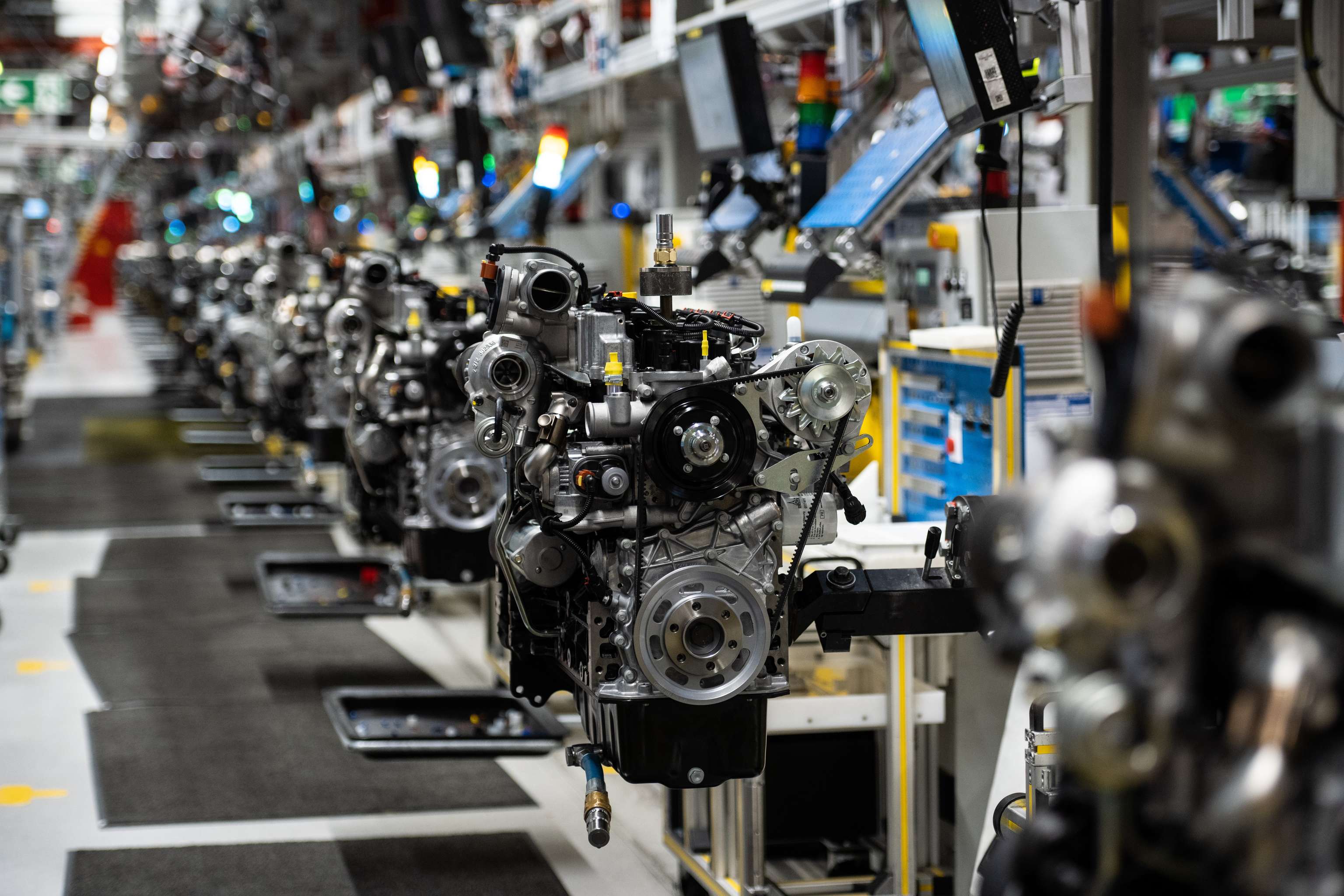 Motorenproduktion