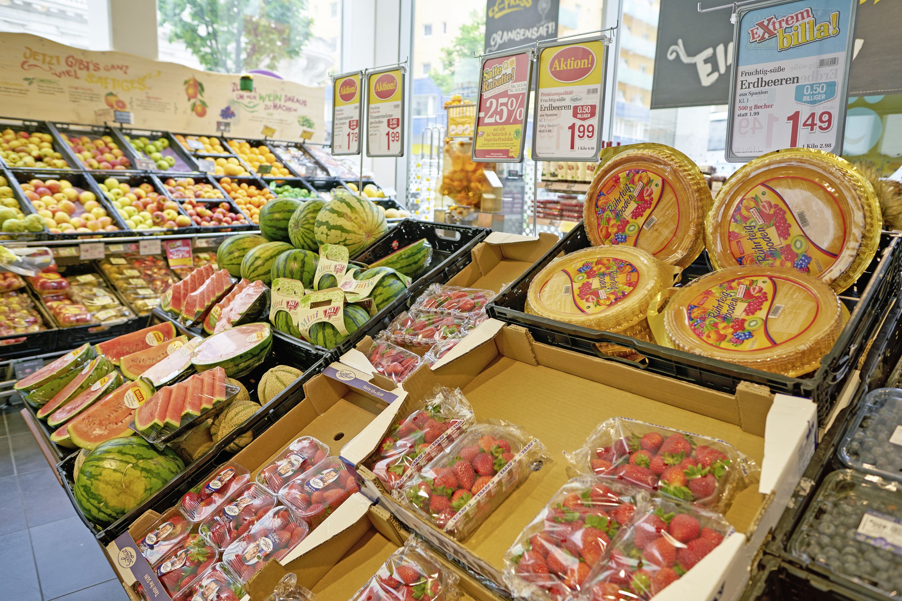 Supermarktregale