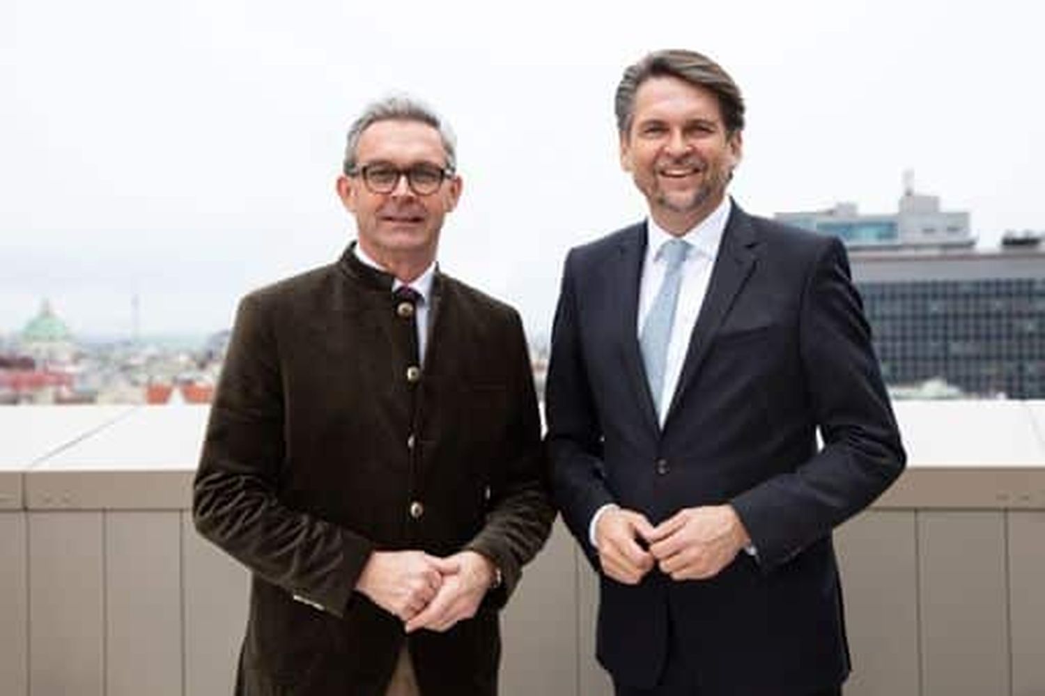 Neuer Obmann-Stellvertreter: Franz Waldenberger (li.)