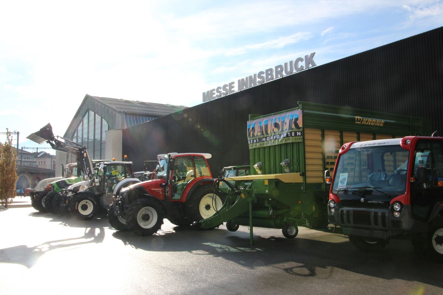 In der Messe Innsbruck: die Agro Alpin