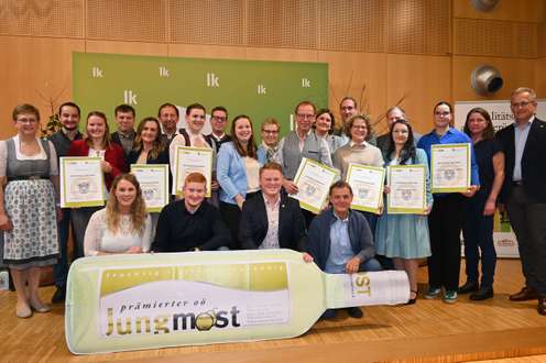 Jungmostprämierung in der Landwirtschaftskammer OÖ