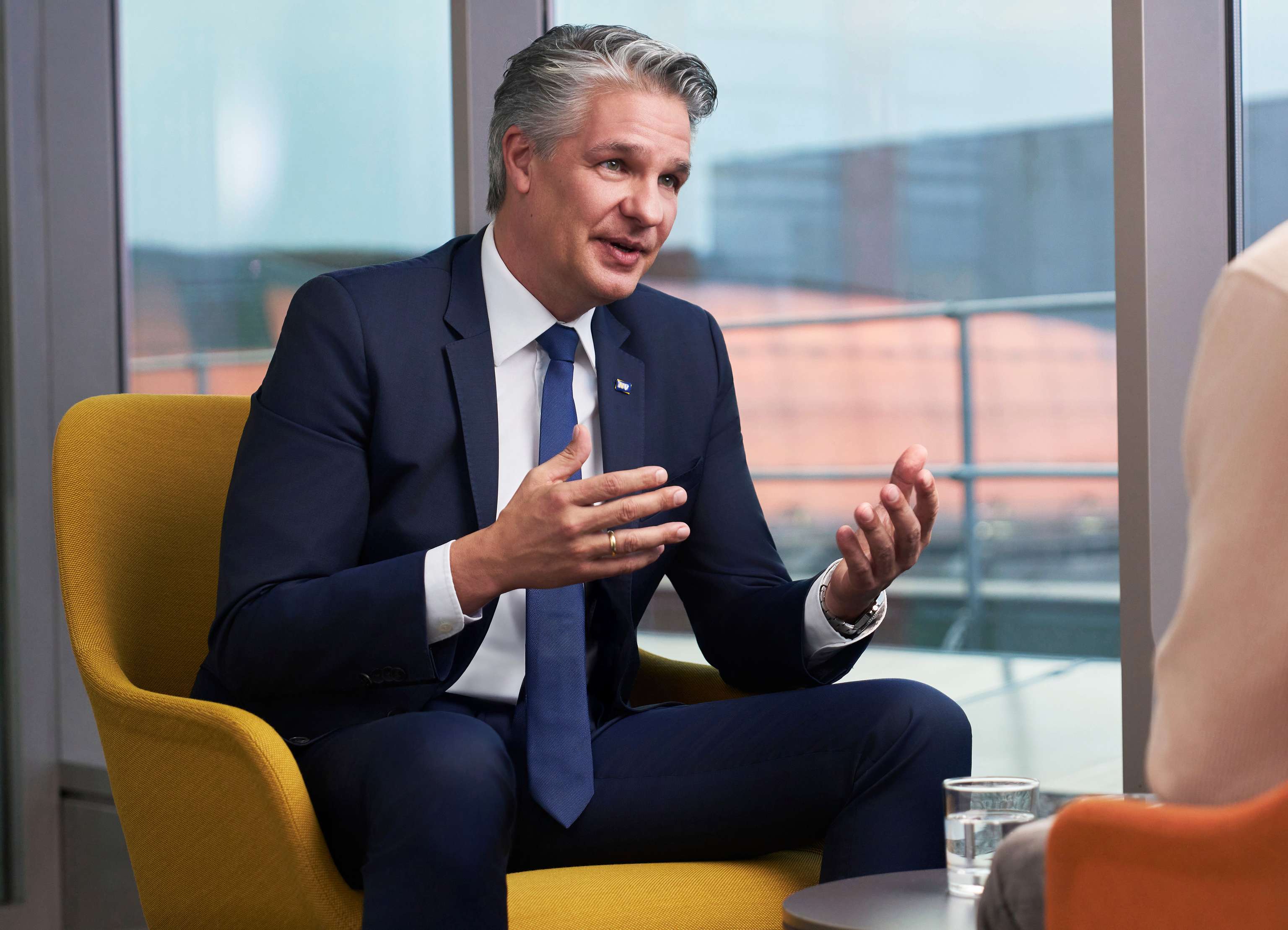 Stefan Jauk im Interview-Setting