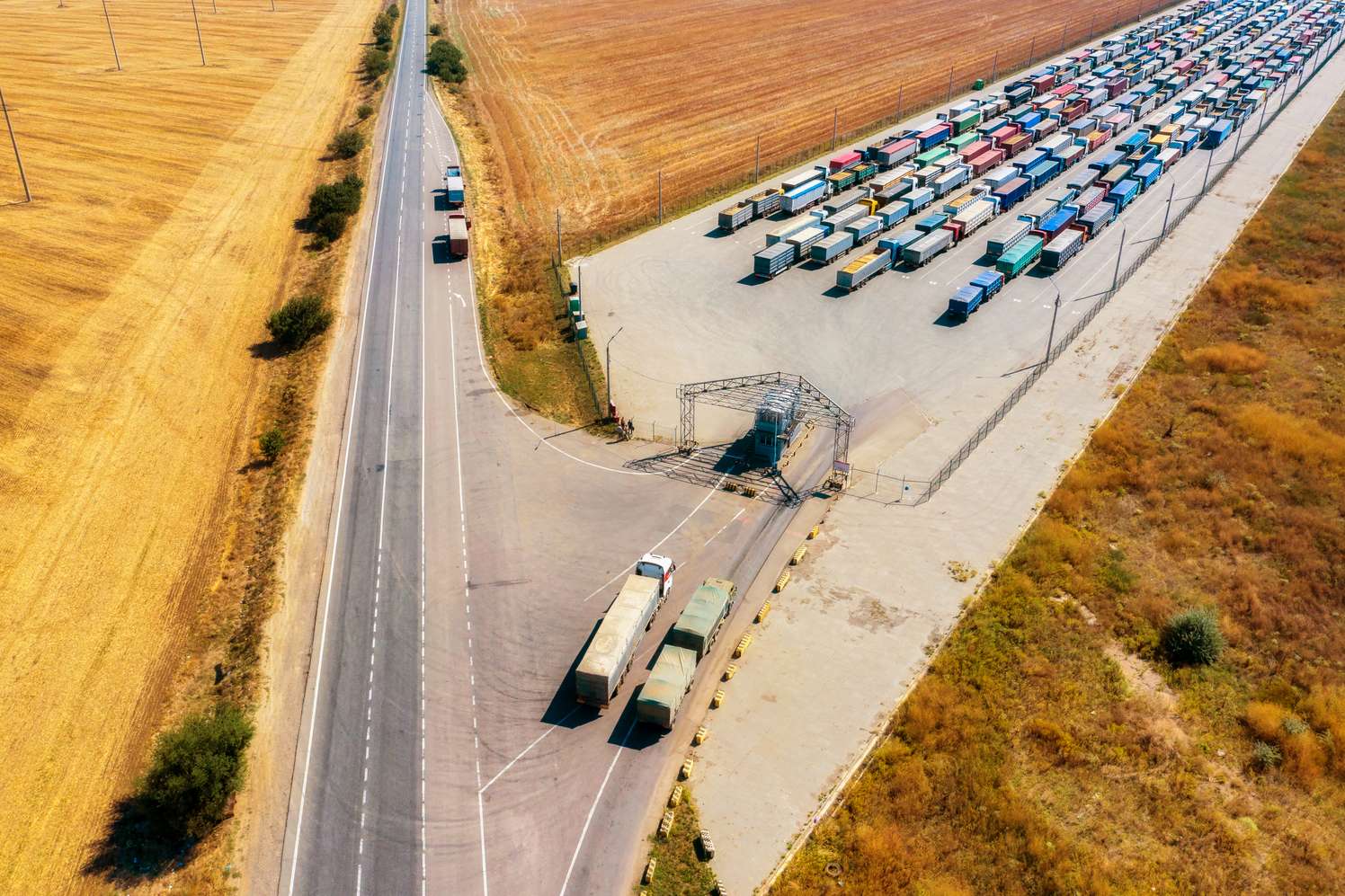 Lkw in der Ukraine